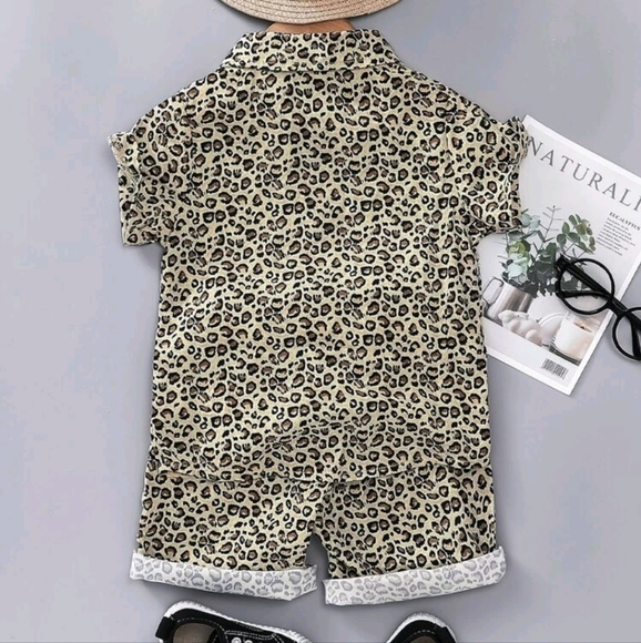 leopard toddler set 4t - Picture 2 of 3
